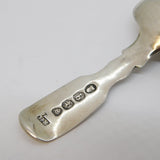 William IV Sterling Silver Shaped Bowl Tea Caddy Spoon Antique 1831 London