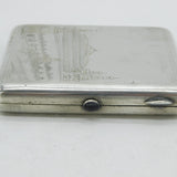 20th Century Russian .875 Silver Kremlin Palace Cigarette Case Antique