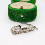 Sterling Silver Motor Car Charm Pendant Vintage c1970