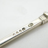 Victorian Sterling Silver Commemorative Rowing Oar Antique 1879 London