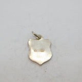 Sterling Silver 'Plymouth' Enamel Shield Travel Souvenir Charm Vintage c1970s