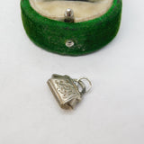 Sterling Silver Ladies Handbag Charm Pendant Vintage c1970