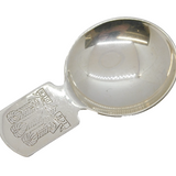 Sterling Silver Prince of Wales Charles III Investiture Tea Caddy Spoon Vintage