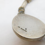 Studio Sterling Silver & Labradorite Dress Pendant Necklace Vintage London
