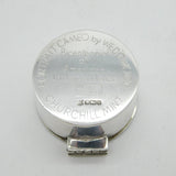 American Bicentennial Sterling Silver Wedgwood Washinton Box Vintage Sheffield