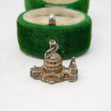 Sterling Silver St Pauls Cathedral Charm Pendant Vintage c1970