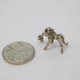 Sterling Silver Giraffe Charm Pendant Vintage c1970
