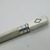 Boxed Set of Sterling Silver & Enamel Propelling Trumps Pencils Vintage