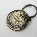 20th Century Silver 'London Tail Waggers Club' Dog Tag Antique c1930
