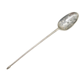 George III Sterling Silver Pierced Mote Spoon Antique c1770 London