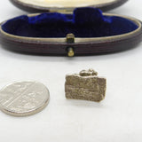 Sterling Silver Aladdin on the Magic Carpet Charm Pendant Vintage c1970