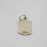 Sterling Silver 'London' Enamel Travel Charm Souvenir Vintage c1970s