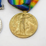 WW1 Medal Group Pair GNR S.D Stone Royal Garrison Artillery Antique