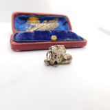 Sterling Silver Mother Hubbard Boot Charm Pendant Vintage c1970