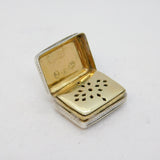 George IV Small Sterling Silver Ladies Vinaigrette Antique 1823 Birmingham