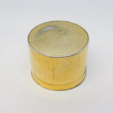 George III Sterling Silver Gilt Cylindrical Snuff Box Antique c1760s London