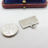 Sterling Silver North Dakota Charm Pendant Vintage c1970