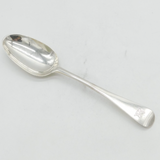Irish George III Sterling Silver Crested Tablespoon Antique 1767 Dublin