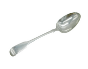 Candian Provincial Georgian Sterling Silver Tablespoon Antique Nova Scotia