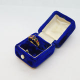 Georgian 18ct Yellow Gold Stone Set Acrostic 'Regard' Ring Antique c1800