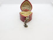 Sterling Silver Singing in the Rain Lampost Charm Pendant Vintage c1970