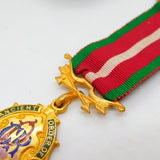 Gilt Metal & Enamel Ancient Order of Foresters Masonic Jewel Medal Antique
