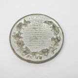 WW1 Battle of Jutland Commemorative Naval Medallion Antique 1916