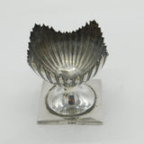 George III Sterling Silver Shell Form Pedestal Sugar Bowl Antique Chester
