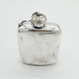 19th Century Silver Plated Hip Flask Antique c1880s Thomas Wilkinson & Sons