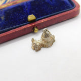Sterling Silver St Pauls Cathedral London Charm Pendant Vintage c1970