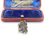 Sterling Silver Mr Piano Man Charm Pendant Vintage c1970