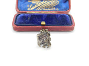 Sterling Silver Mr Piano Man Charm Pendant Vintage c1970