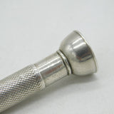 Sterling Silver Engine Turned Cigar Piercer Fob Antique c1920 Art Deco