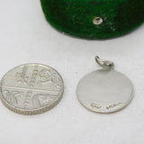 Sterling Silver Enamel Grasmere Horseshoe Charm Pendant Vintage c1970