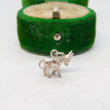 Sterling Silver Charm Donkey/Mule Pendant Vintage c1970