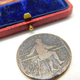 Georgian Rochdale Half-Penny Coin 1791 John Kershaw Antique Fair Condition