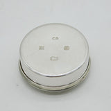 Sterling Silver Hadrian Coin Set Snuff Box Vintage 1991 Birmingham