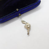Sterling Silver Pistol Form Charm Pendant Vintage c1970