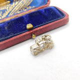 Sterling Silver Motor Car Charm Pendant Vintage c1970