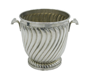 Sterling Silver Fluted Pattern Ice Bucket Vintage 1996 Birmingham