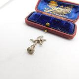 Sterling Silver Cupid Archer Charm Pendant Vintage c1970
