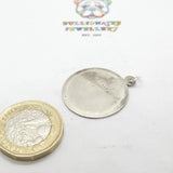 Sterling Silver Essential St Christopher Pendant Vintage c1970
