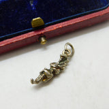 Sterling Silver Scottish Bagpiper Charm Pendant Vintage c1970