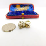 Sterling Silver Buggy Cart Charm Pendant Vintage c1970