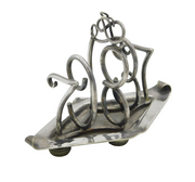 Queen Victoria Silver Plated Diamond Jubilee 1837-97 Toast Rack Antique