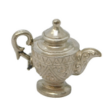 Sterling Silver Teapot Charm Pendant Vintage c1970