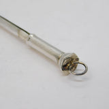 Sterling Silver Propelling Toothpick Fob Vintage c1970s