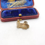 Sterling Silver Westminster Abbey Charm Pendant Vintage c1970