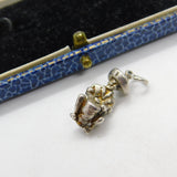 Sterling Silver Mexican Bongo Drummer Charm Pendant Vintage c1970