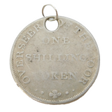 Georgian Sterling Silver 'Sheffield Overseers of the Poor, Shilling' Coin Token